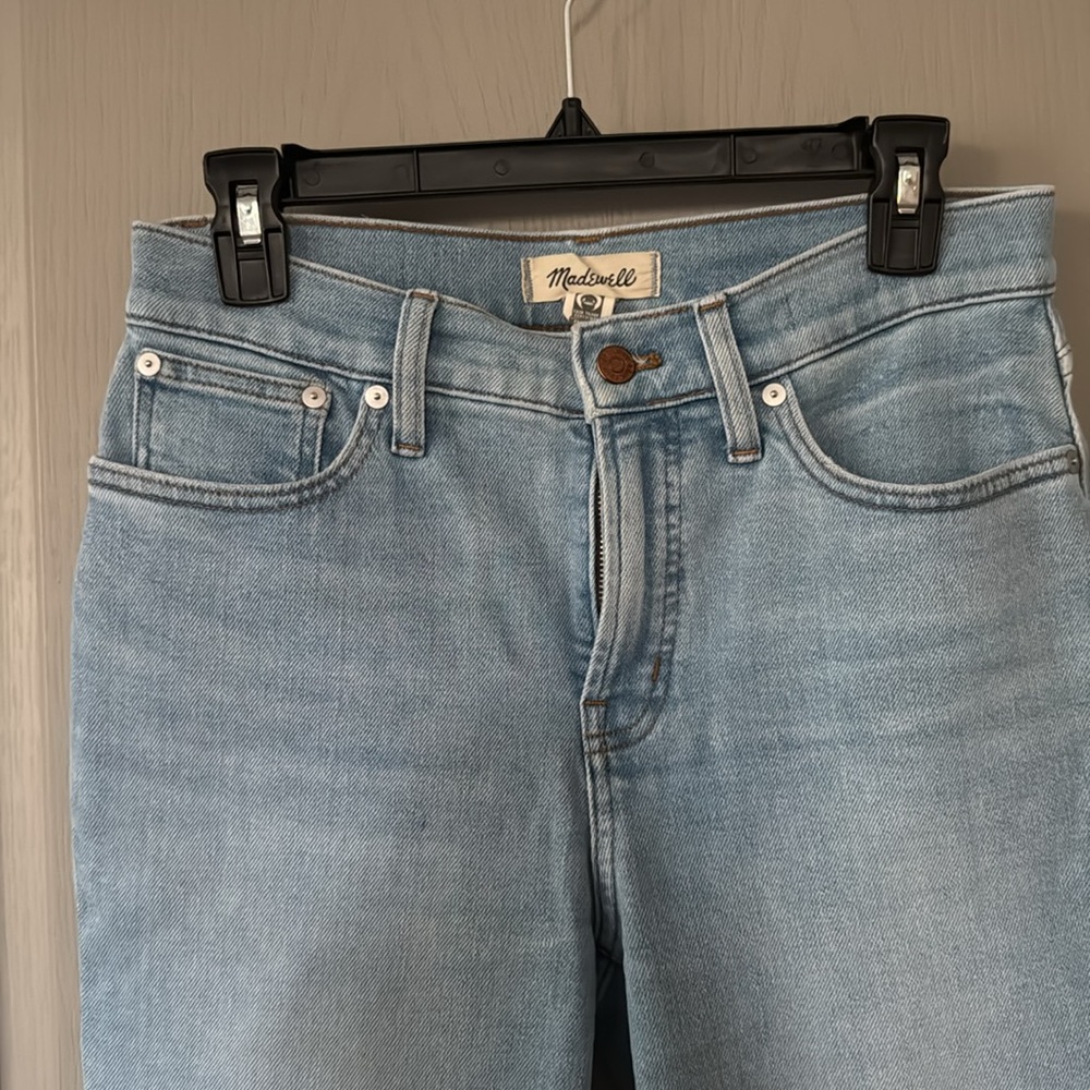 Madewell perfect vintage flare crop Jean 26P - Picture 4 of 12